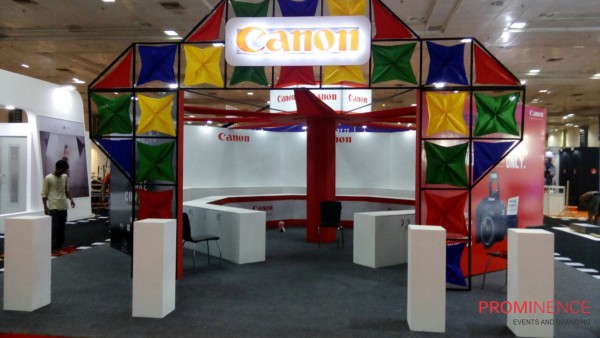 Canon Stall at Chennai
