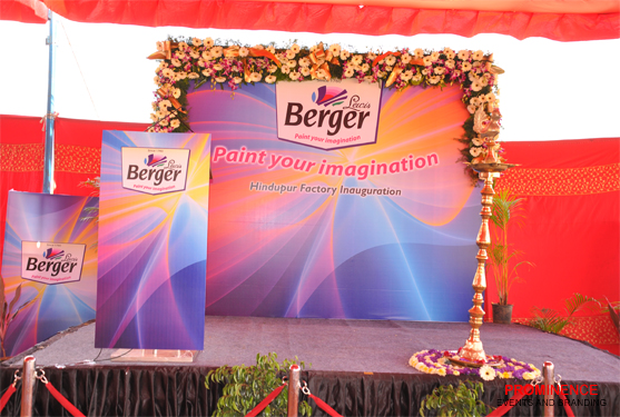 Berger Factory Inauguration
