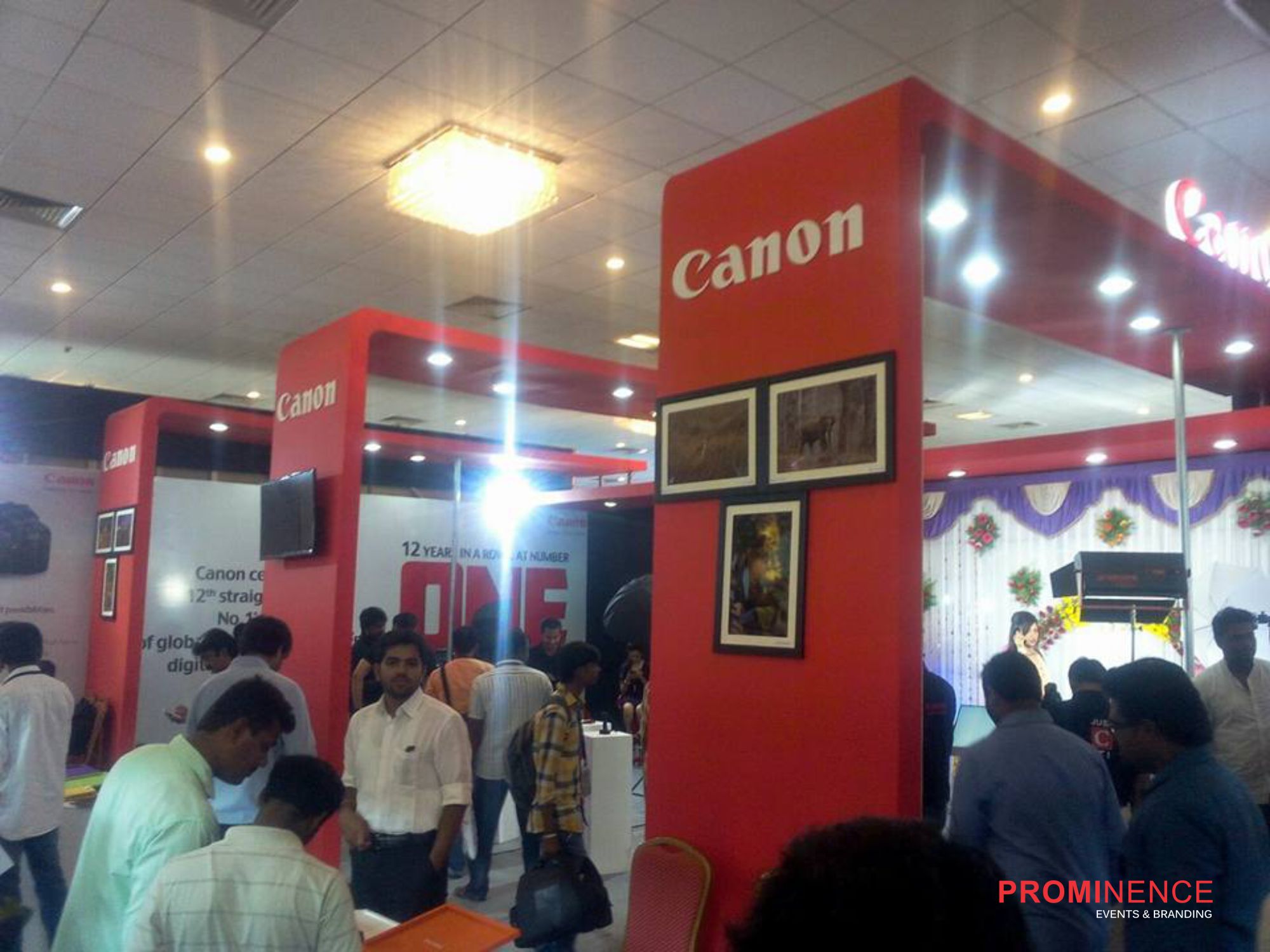 Canon Stall at Hyderabad